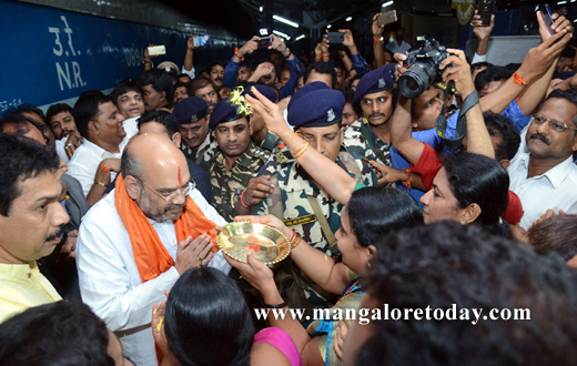 AMith Shah in Mangaluru